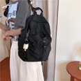 thumbnail image 3 of Mochila de moda para mujer Mochila con cordón Mochila de viaje multifunción (negro), 3 of 8