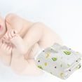 thumbnail image 4 of Toalla de baño para bebés, paños gruesos de algodón para recién nacidos, niños pequeños, niños, niñas, niños pequeños, súper suave, paño de lavado Frutas Cuatro Capas Baoblaze Envoltura de manta, 4 of 7