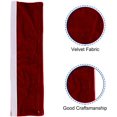 thumbnail image 4 of uxcell Refrigerator Door Handle Covers Velvet Cloth Decor Protectors Keep Your Kitchen Appliance Clean Fit for Fridge, Oven, Dishwasher, Red, 4 of 6