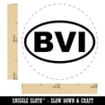 thumbnail image 2 of British Virgin Islands BVI Self-Inking Rubber Stamp Ink Stamper - Green Ink - Mini 1/2 Inch, 2 of 7