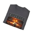 thumbnail image 5 of Funny Capybara Commander, Gildan Unisex Softstyle Shirt, Graphic Tee, S-3XL, 5 of 5