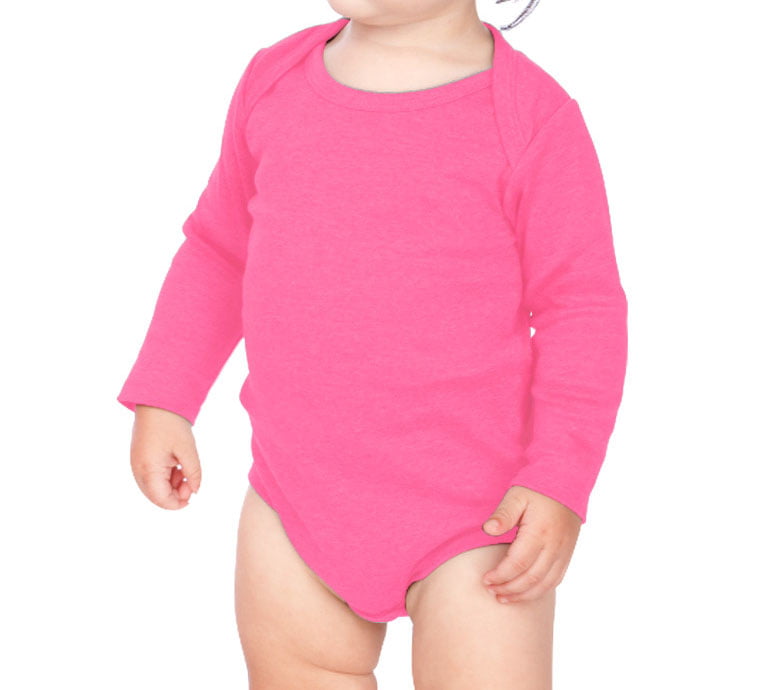 Unisex Infants Interlock Lap Shoulder Long Sleeve Gown Kavio 