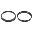 thumbnail image 6 of Unique Bargains 4pcs Plastic 63.4mm to 67.1mm Car Hub Centric Rings Wheel Spacer Black, 6 of 8
