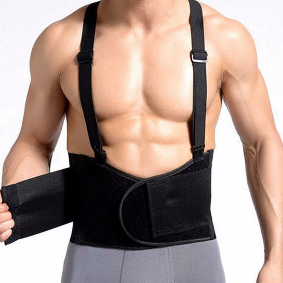Act Weight Lifting Belt Gym Training Back Support Neoprene Lumber Pain Belts Spa 