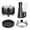 2.01in-Black, variant on Coffee Distributor and Tamper Leveler, 51-58mm Espresso Accessories Kit, Tamper Mat, WDT Tool & Magnetic Dosing Funnel, 51-58mm Espresso Machines and Portafilters