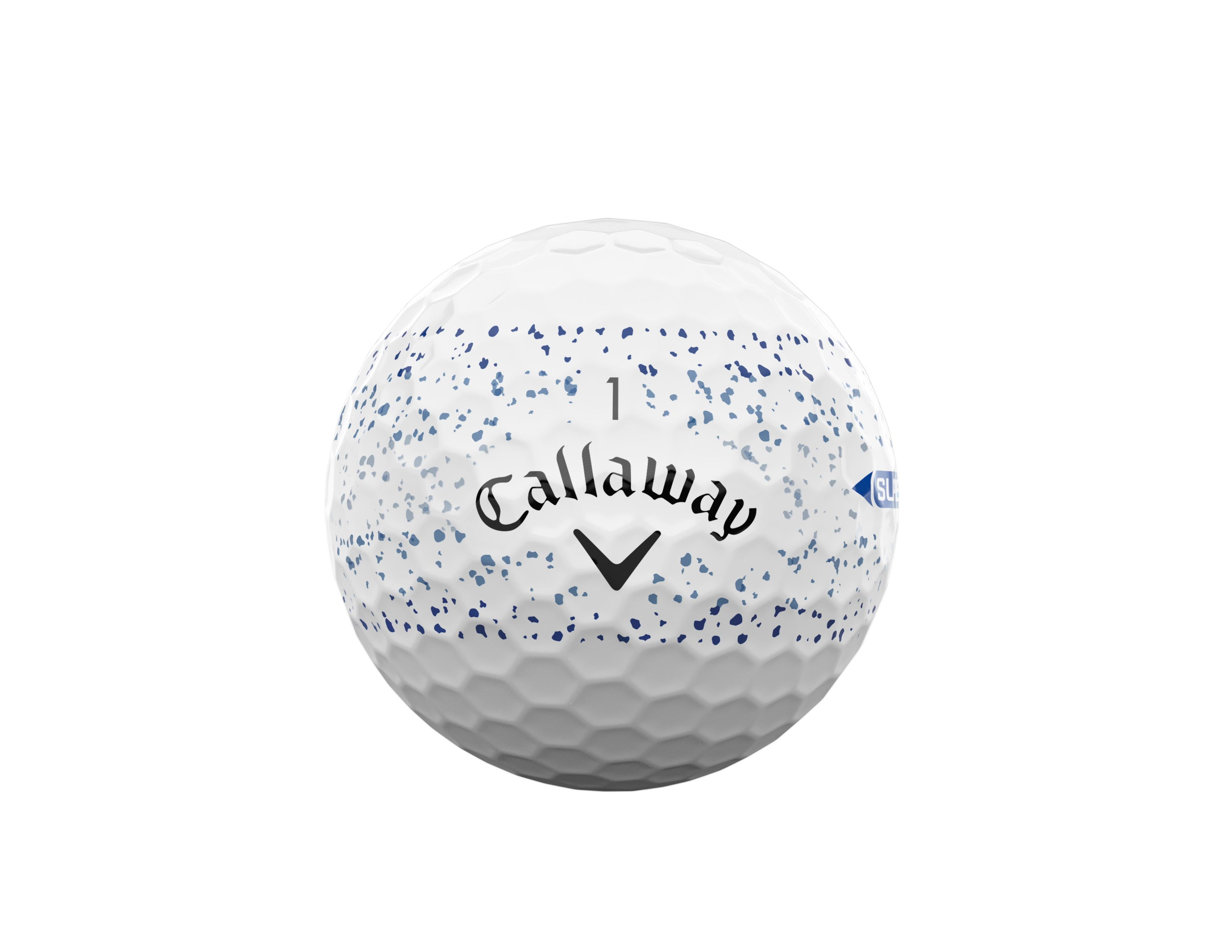 (2 pack) Callaway Supersoft Splatter 2025 Golf Balls, 12 Pack, Blue