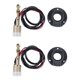 thumbnail image 1 of 2X Conjunto de Conversión de Conector Central Adaptador Central de Conector Euro MIG / MAG Welder, 1 of 8
