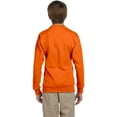 thumbnail image 3 of Hanes ComfortBlend EcoSmart Boy`s Crewneck Sweatshirt, L, Orange, 3 of 4