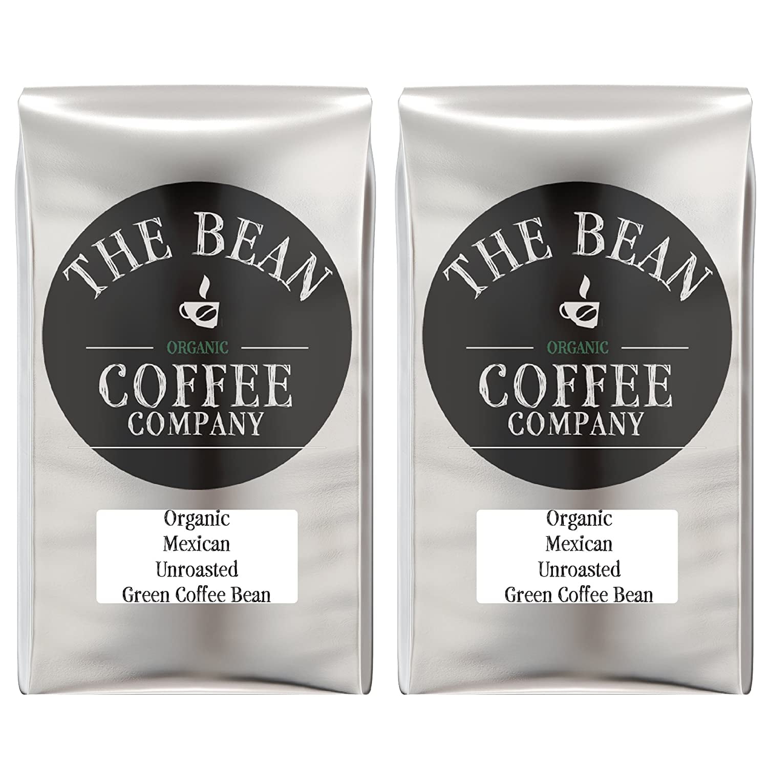 The Bean Coffee Company Organic Unroasted Green Coffee Beans, Mexican