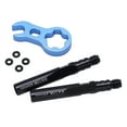 thumbnail image 1 of Valve Extender, French Valve Extension Anodized Treatment Portable  Hard  For Road Bicycle 45mm, 1 of 8