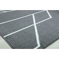 thumbnail image 5 of Mason Brooks Azure AZ20A Wall Street Geometric Contemporary Gray Area Rug, 2'0" X 4'0", 5 of 6