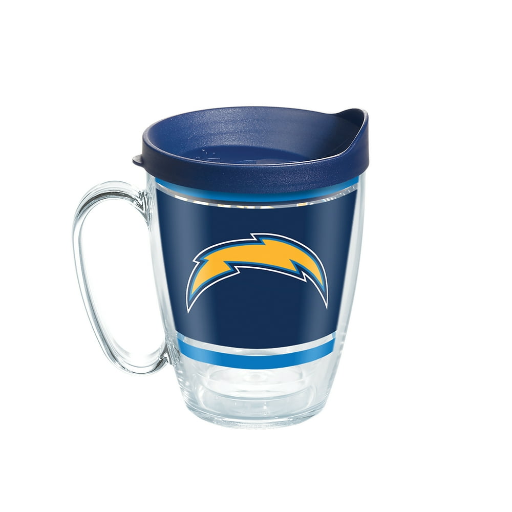 NFL Los Angeles Chargers Legend 16 oz Coffee Mug with lid
