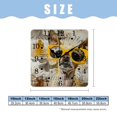 thumbnail image 2 of 14 Inch Wall Clock Battery Operated Square Clock for Office, Kitchen, Outdoor, Living Room,Dog Animal Cute, 2 of 4
