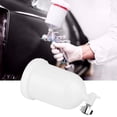 thumbnail image 2 of Qiilu 400ml Spray Gun Pot Side Feed Plastic Paint Cup for W101 W71 R-2 K-2 F-2 Spray Gun, Side Feed Paint Pot, Spray Gun Paint Pot, 2 of 8