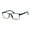 Black Blue, variant on Mens Super Light Weight Indestructible TR90 Plastic Optical Eyeglasses Frame Black Brown