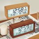 thumbnail image 2 of Smart Cute Digital Alarm Sleep Up Reloj de Mesa Reloj de Mesa de Cama Reloj de Mesa de Cama Digital Alarma de Madera para Adultos somnolientos Dormitorio Oficina niños, 2 of 3