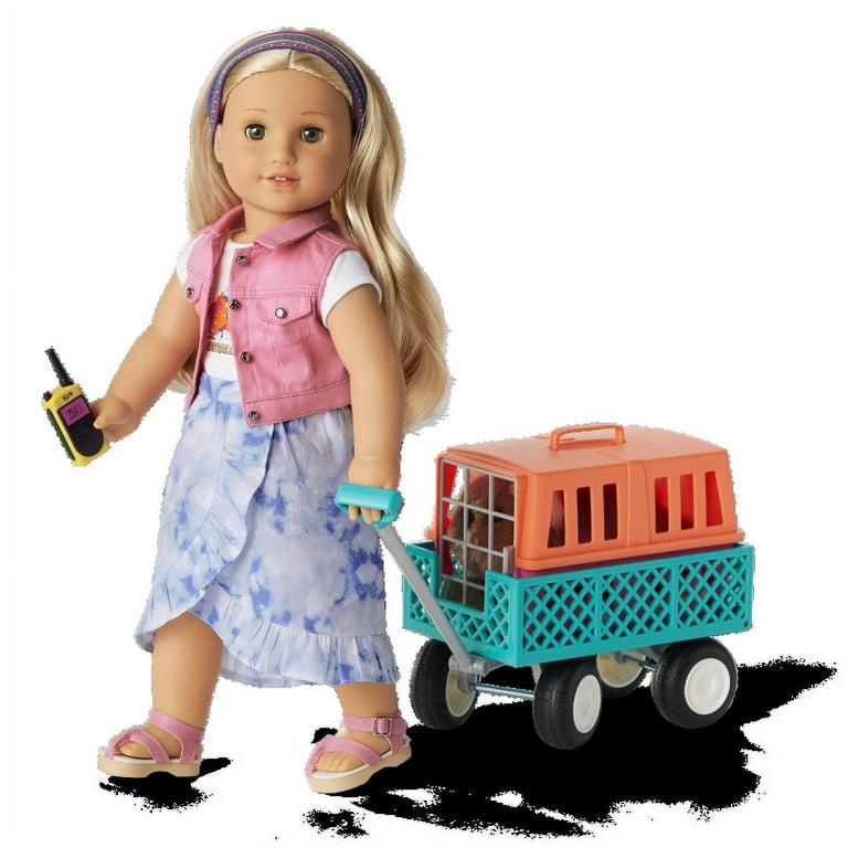 American Girl Kira's Wildlife Rescue Set with Moving Toys for 18