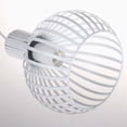thumbnail image 4 of Lámpara colgante ajustable con jaula de metal elegante, luces de techo colgantes doradas con altura ajustable para isla de cocina, 4 of 5