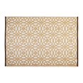 thumbnail image 2 of DII Tapis Contemporain Intérieur/extérieur Léger Réversible Résistant à la Décoloration, Idéal pour Patio, Terrasse, Jardin, Pique-Nique, Plage, Camping, Barbecue, 4 x 6, Taupe Cercle Infini, 2 of 4