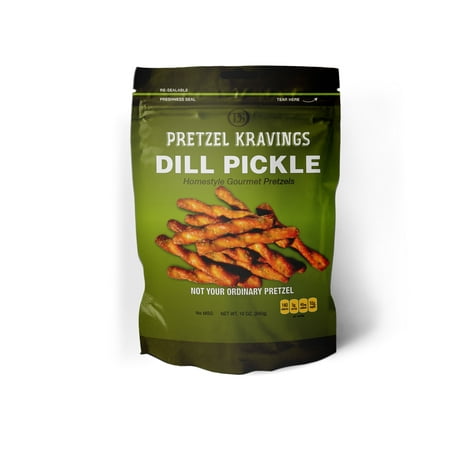 Dakota Style Pretzel Kravings Dill Pickle Pretzels, 10