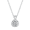 White Gold, variant on Cate & Chloe Alessandra 18k White Gold Plated Necklace with Simulated Diamond Crystals for Women