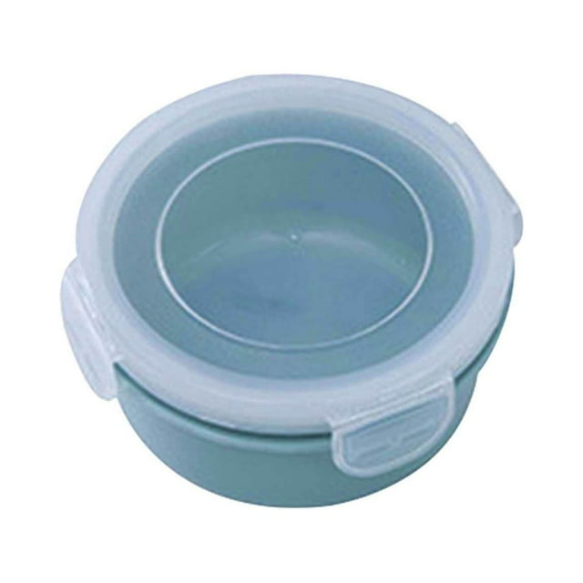 Articles en Liquidation! Boîte de Rangement pour Réfrigérateur Alimentaire Boîte de Rangement en Plastique Mini Boîte Ronde Petite Boîte à Lunch Ventes Aujourd'hui Liquidation!
