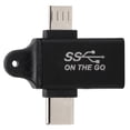 thumbnail image 4 of 2 In 1 OTG Adapter, Easy To Carry High Reliability Convenient To Use 2 In 1 OTG Converter  For Office For Family, 4 of 8