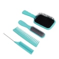thumbnail image 1 of Juego de Cepillos para el Cabello Ticfox 4 Piezas Antiestático, 1 of 12