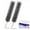 Grey 2Pcs, variant on Bendable Microfiber Head, Scrub Daddy Damp Duster,Fan Cleaner Brush Reusable Dust Remover Washable ldeal for Electric Fans Air Conditioning, Home Car Vents, Curtain (Blue 2 Pcs)