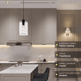 thumbnail image 5 of Matteo Canada C41408CL Clear Glass One-Light Modern Pendant Fixture 12.63"H, 5 of 6