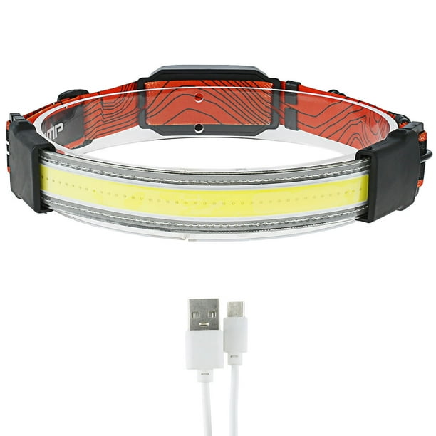 JTWEEN LED Headlamp, Outdoor Equipment USB Rechargeable MultiModes