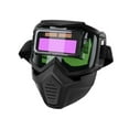 thumbnail image 2 of Casco de soldadura automático variable con oscurecimiento automático, protector desmontable para soldadura por arco, rectificado, taller, profesional,, 2 of 8