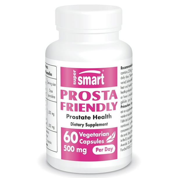 Supersmart Prosta Friendly 500 mg per Day Bladder & Prostate Health