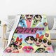 thumbnail image 1 of Manta de Las Chicas Superpoderosas, ultra suave, antibolitas, de franela, para decoración, regalos, sofá, dormitorio, sala de estar, universal para las cuatro estaciones, 1 of 8