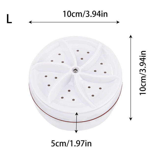 JJKBVCLO Portable Machine Suction Cup Turbine Washer | Travel Turbine Washer Multifunctional Washing Machine Portable Washing Machine For Home Travel Business Camping RV
