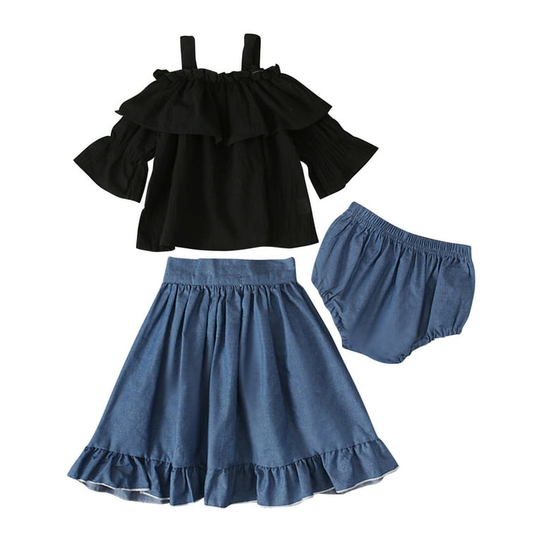 Odeerbi Girls Dress Baby Girls Clothes Toddler 2025 Fashion - Main Image