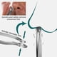 thumbnail image 5 of Pinzas universales para recortar el pelo de la nariz, recortador de cejas de acero inoxidable, punta redonda amigable, no necesita espejo, fácil corte, para narices, 5 of 5