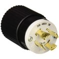 thumbnail image 1 of Bryant Electric 71630NP Electrical Plug, Black/White, 1 of 2