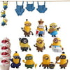 ?Minions Action Figures, Anime Figures, 10 PCS Minions Characters Action Figures Pack, Cake Toppers Party Favor Decoration Toys Birthday Gift Set