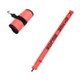 thumbnail image 1 of S SERENABLE Bouée de Marqueur de Surface de Plongée Smb pour Amateurs de Sports Nautiques Hommes Femmes Rouge Fluorescent, 1 of 9