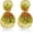 Maple, variant on SNGIA 18K Gold Plated Textured Statement Dangle Earrings for Women, Boho Leaf Design