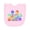 AD-Pink, variant on Inktastic It's My First Easter Colorful Easter Eggs Newborn Bib
