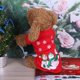 thumbnail image 2 of Navidad perro suéter disfraz Santa muñeco de nieve abrigo ropa para mascotas (rojo) (S) Tmvgtek Oficina Multiescena Multifunción, 2 of 6