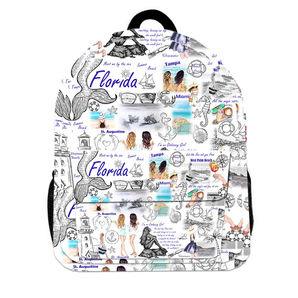 OH Fashion BackPack Travelling Florida