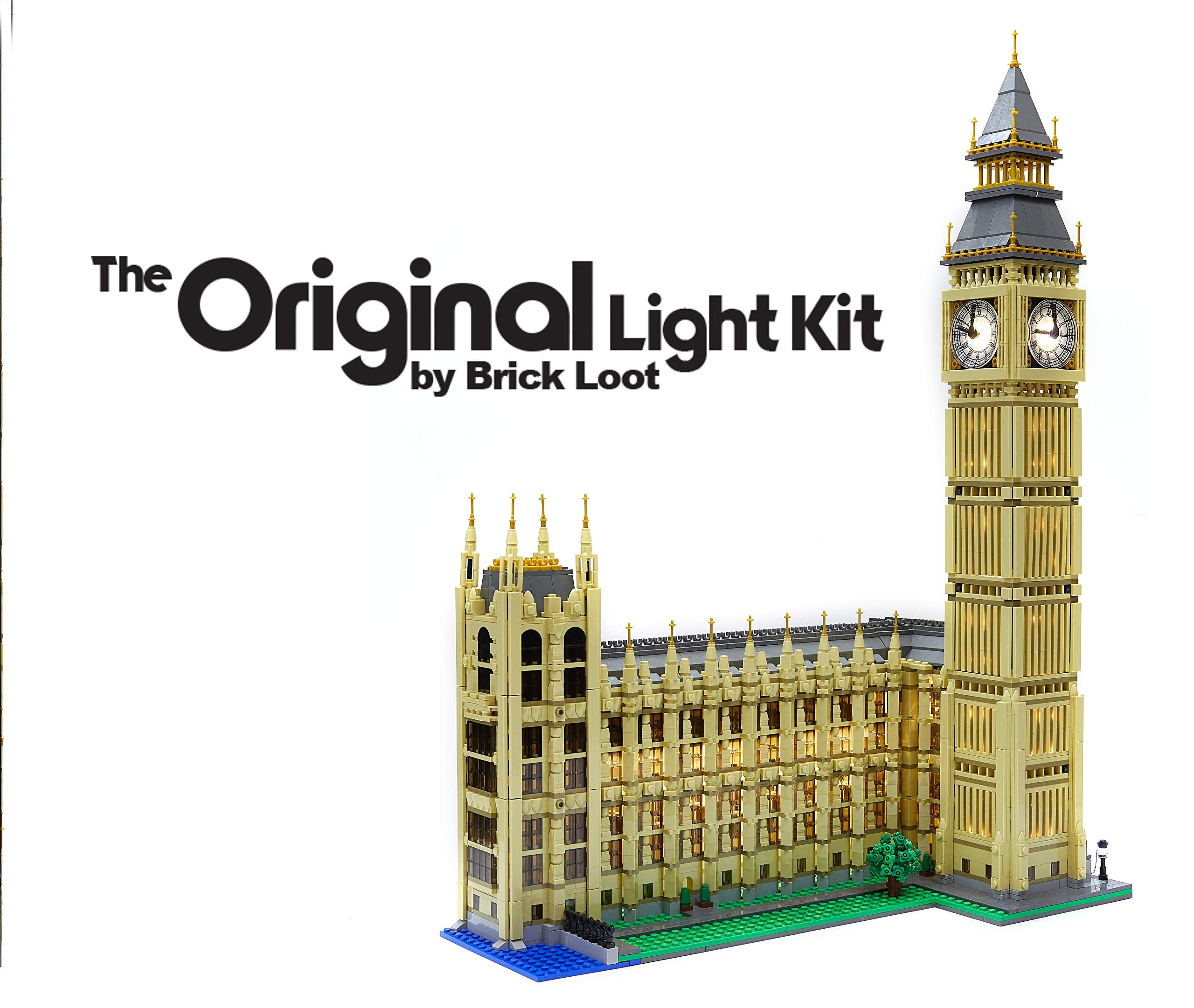 Brick Loot Lighting Kit for Your Lego Big Ben Set 10253 LEGO set