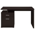 thumbnail image 5 of Irving 47-inch 2-drawer Office Computer Desk Cappuccino, 5 of 12