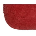 thumbnail image 4 of Home Weavers Radiant Collection Bathroom Rug 100% Cotton Tufted Round Shape Bathroom Rug, Soft & Absorbent Bath Rugs, Non-Slip Bath Rug, Machine Wash Dry Bath Mats - 30" Round, Red, 4 of 9