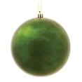 thumbnail image 1 of Vickerman N596864S 3 in. Moss Green Shiny Christmas Ornament Ball - 32 per Box, 1 of 1