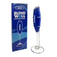 thumbnail image 2 of Espumador de leche BlendWell portátil a pilas azul, 2 of 6