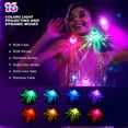 thumbnail image 2 of AYAMAYA 1 Pair Disco Ball Earrings, Rechargeable 16 Colors Light up LED Earrings for Women Disco Party Dance Party Halloween Costume Accessories, 2 of 7